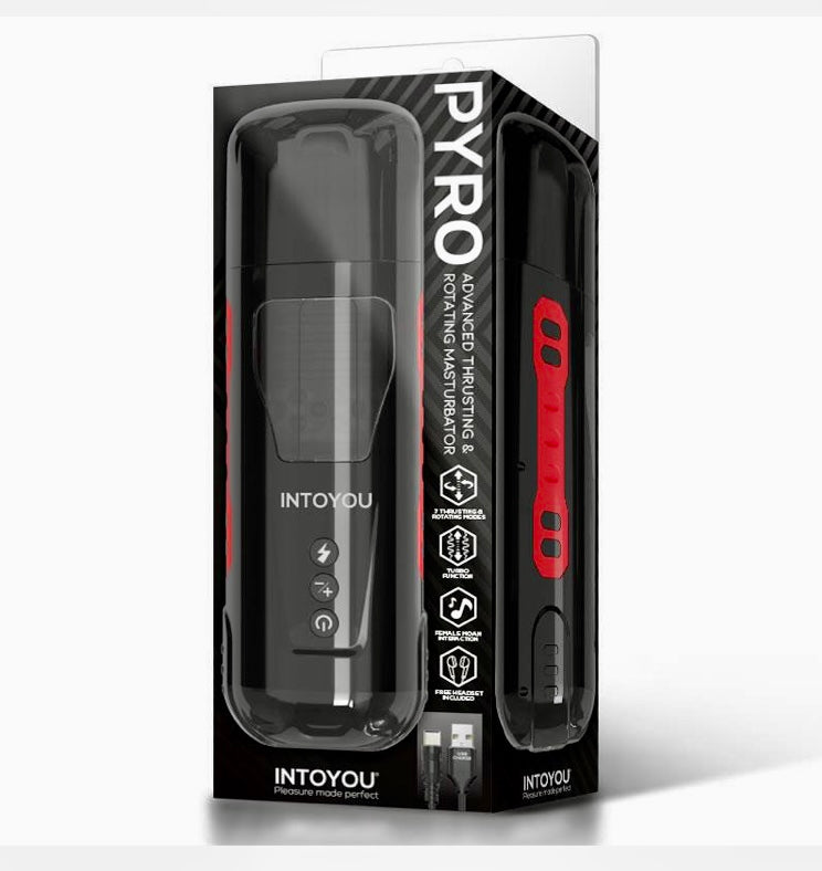 MASTURBADOR ADVANCED CON THRUSTING, ROTACIÓN Y GEMIDOS