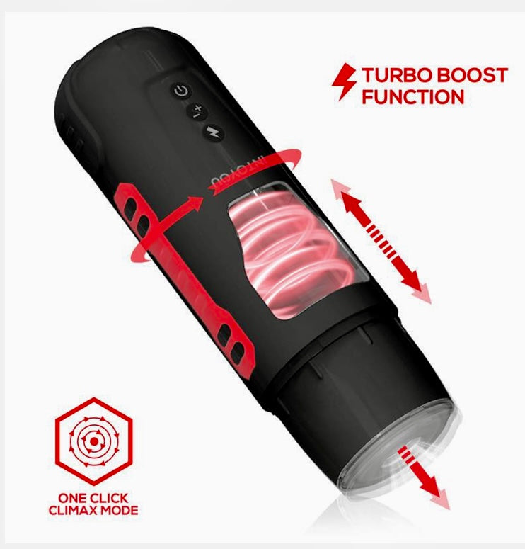 MASTURBADOR ADVANCED CON THRUSTING, ROTACIÓN Y GEMIDOS