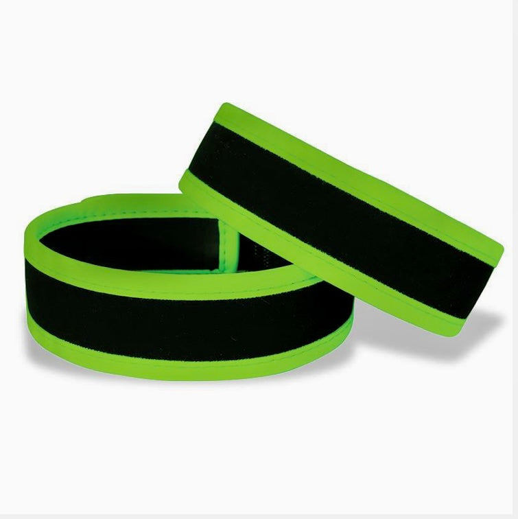 BRAZALETES CON VELCRO QUE BRILLAN EN LA OSCURIDAD