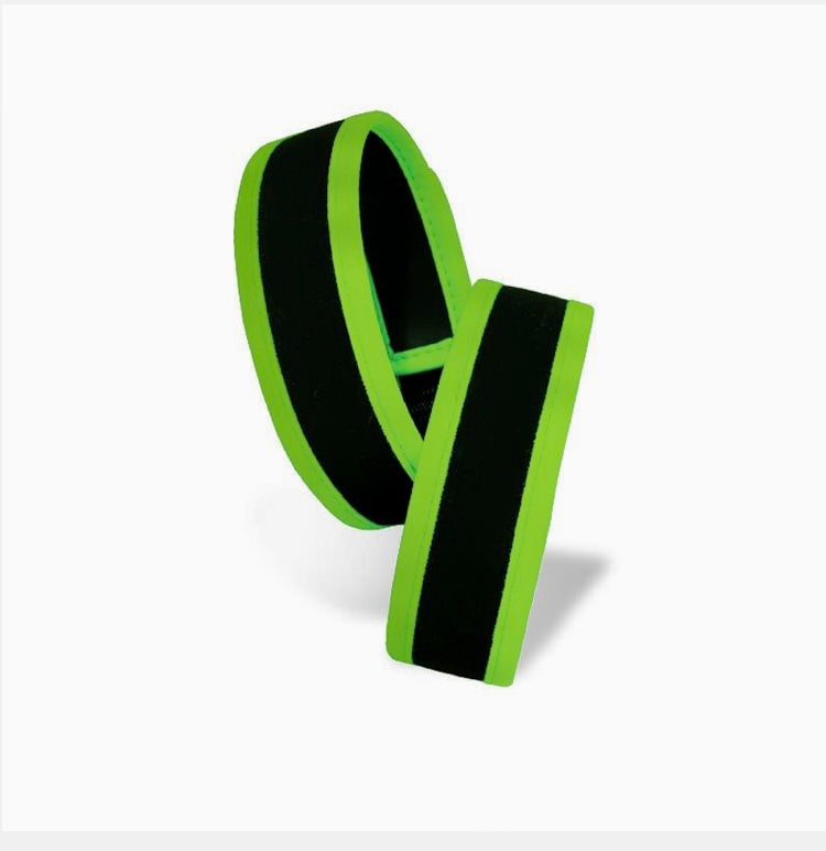 BRAZALETES CON VELCRO QUE BRILLAN EN LA OSCURIDAD