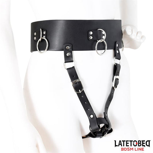 BDSM LINE CINTURÓN DE CASTIDAD FEMENINO AJUSTABLE