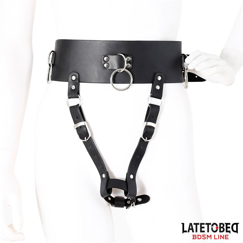 BDSM LINE CINTURÓN DE CASTIDAD FEMENINO AJUSTABLE