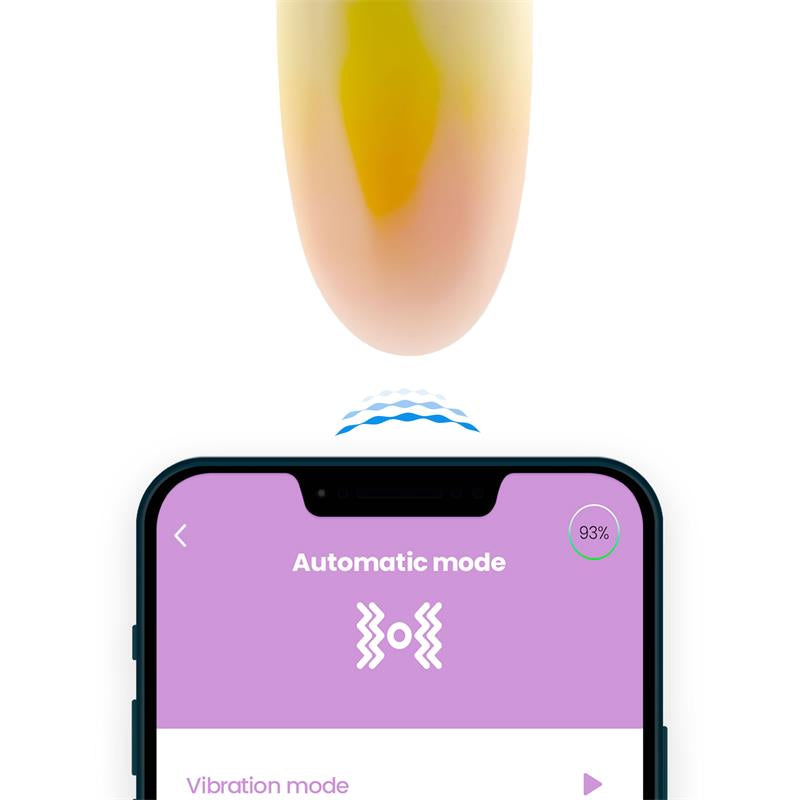 HUEVO CON APP SILICONA DOBLE CAPA AMARILLO/NARANJA
