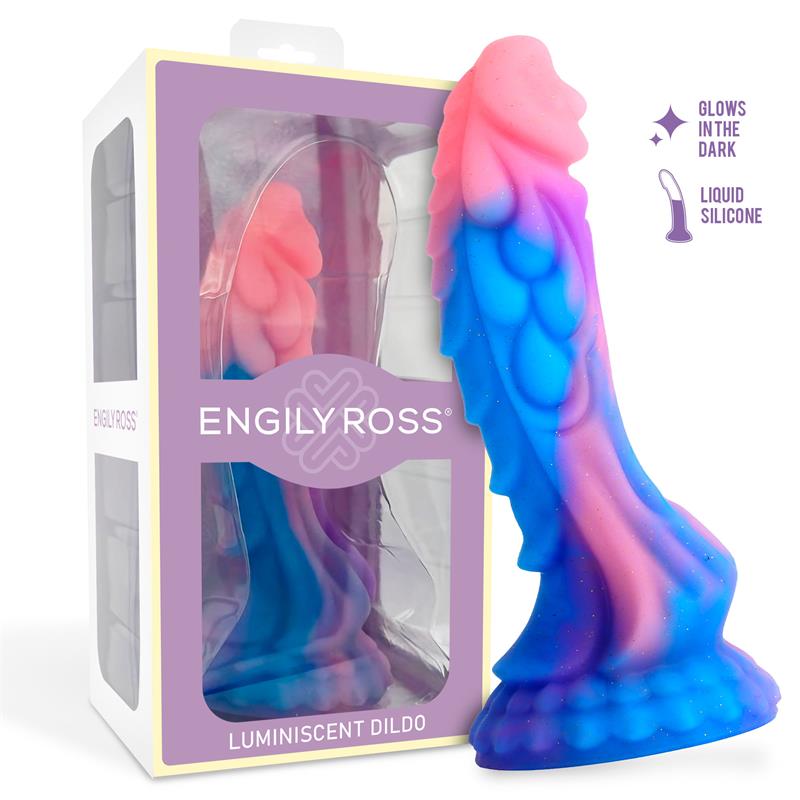 CONSOLADOR "DRAGÓN" BRILLA EN LA OSCURIDAD 18 CM