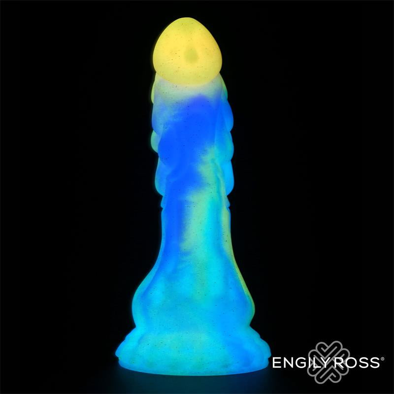 CONSOLADOR "DRAGÓN" BRILLA EN LA OSCURIDAD 18 CM