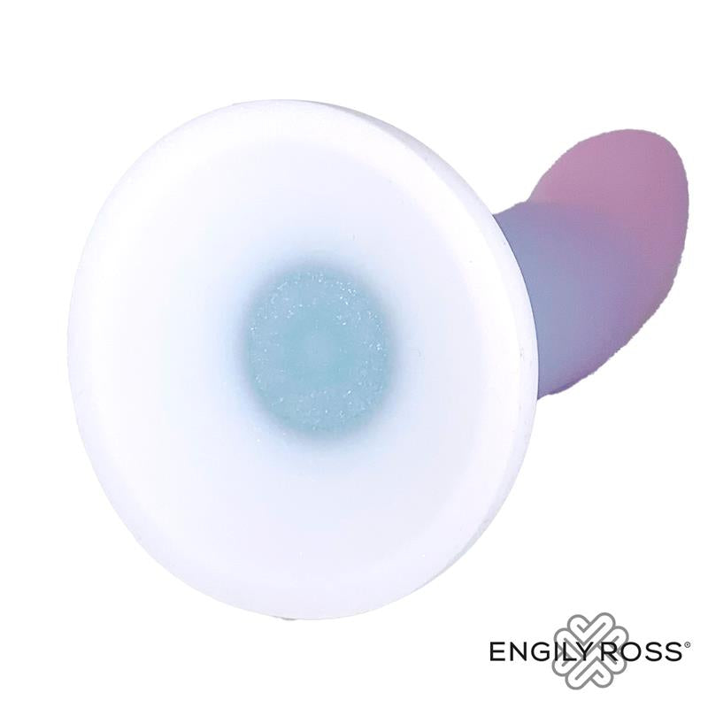 CONSOLADOR CON VENTOSA COLOR DEGRADO 13.6 CM