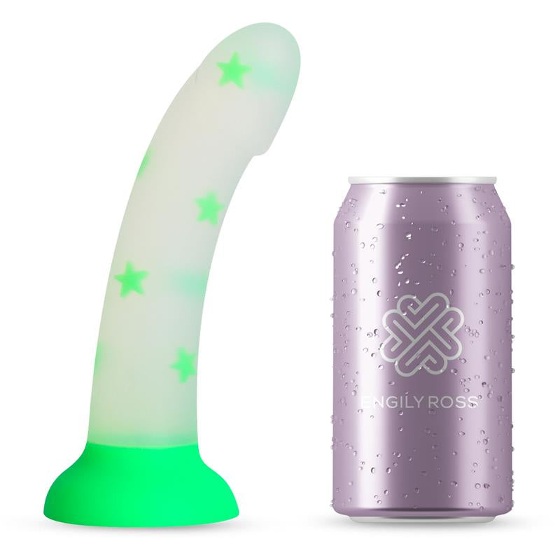 CONSOLADOR QUE BRILLA EN LA OSCURIDAD CONFETTI STAR 17 CM