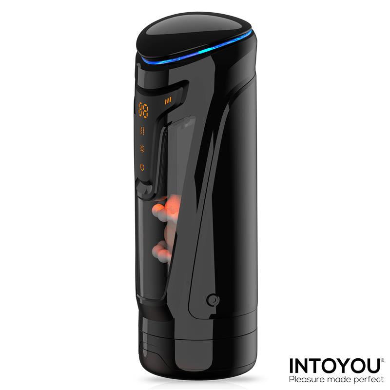 MASTURBADOR MASCULINO CON THRUSTING, VIBRACIÓN Y CALOR