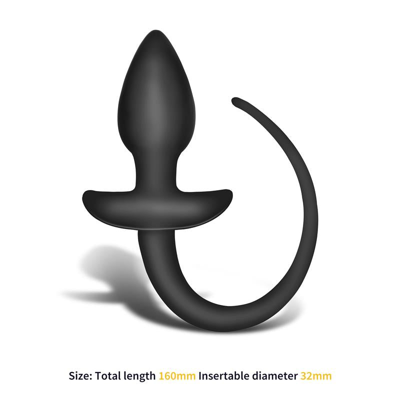PLUG ANAL CON COLA 16 CM X 3.2 C