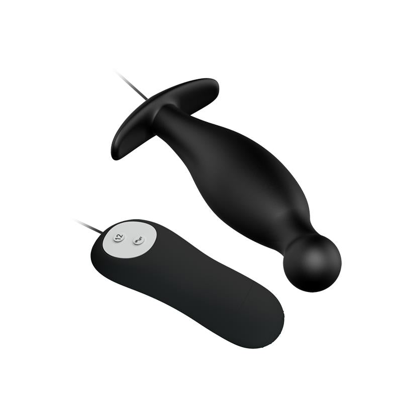 PLUG ANAL CON 12 PATRONES DE VIBRACIÓN