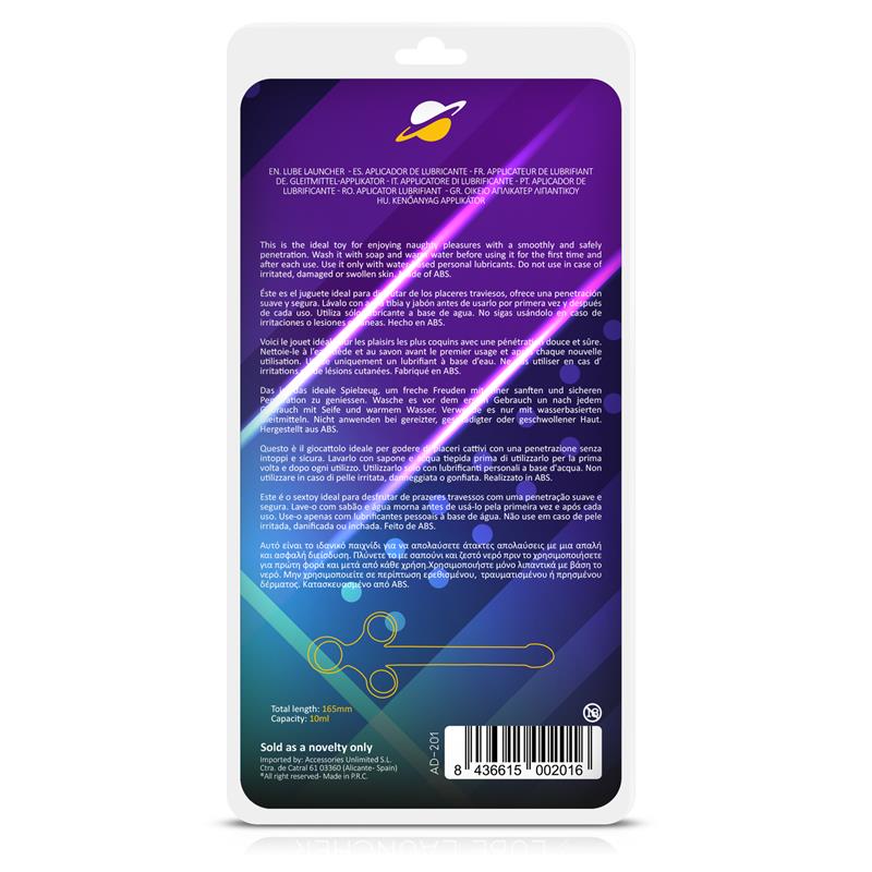 APLICADOR ANAL DE LUBRICANTE 10 ML
