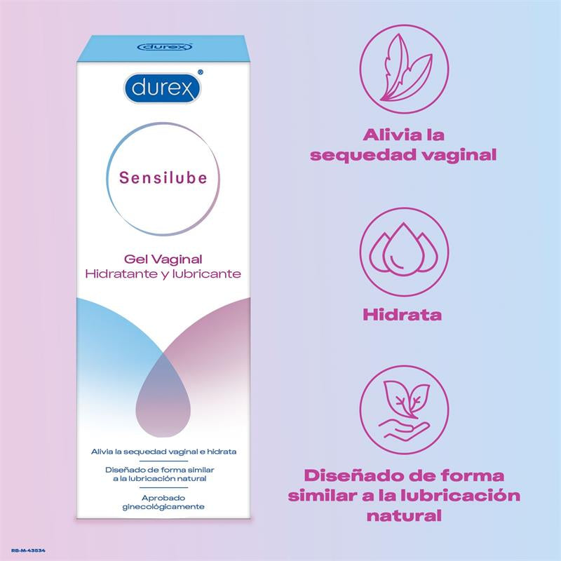 DUREX LUBRICANTE VAGINAL SENSILUBE 40 ML