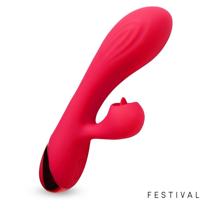 VIBRADOR USB ROJO