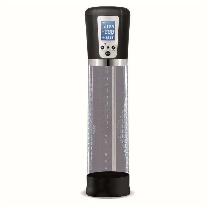 BOMBA AUTOMÁTICA PARA EL PENE CON PANTALLA LCD PSX08 USB