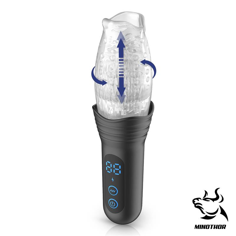 MASTURBADOR MASCULINO CON THRUSTING Y ROTACIÓN 360º