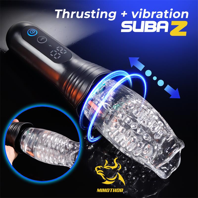 MASTURBADOR MASCULINO CON THRUSTING Y ROTACIÓN 360º