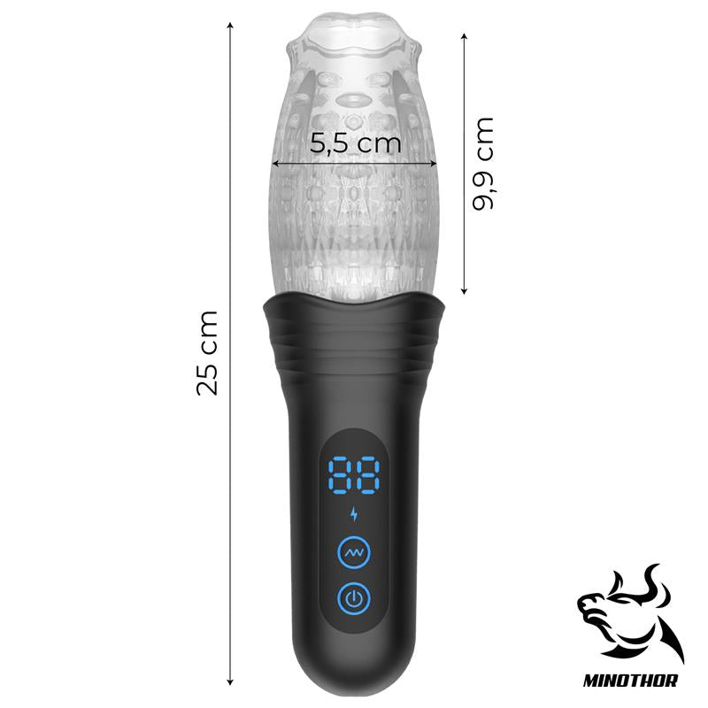 MASTURBADOR MASCULINO CON THRUSTING Y ROTACIÓN 360º