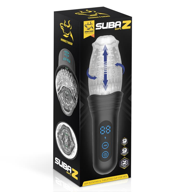 MASTURBADOR MASCULINO CON THRUSTING Y ROTACIÓN 360º