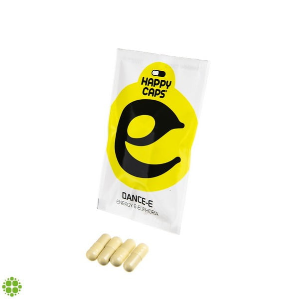 Happy Caps Dance-E Cápsulas de Energía y Euforia (4uds/display)