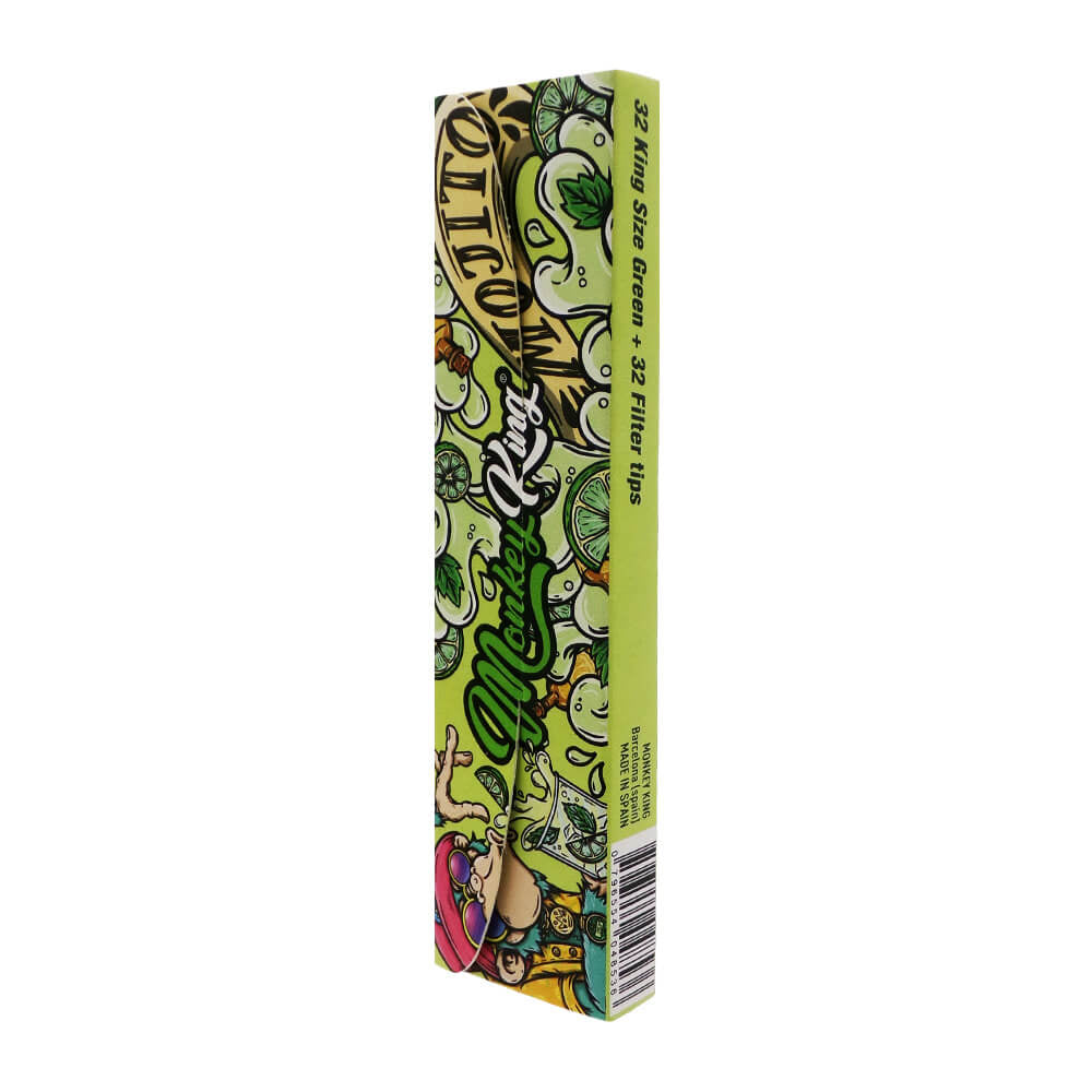 Papel Monkey King, con Filtros sabor Mojito