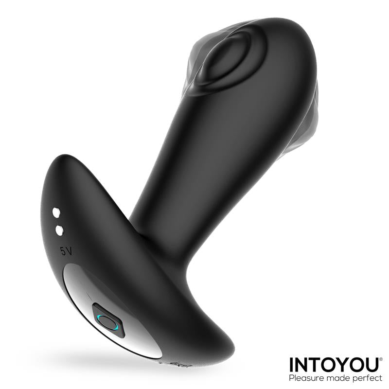 PLUG ANAL CON DOBLE TAPPING Y CONTROL REMOTO