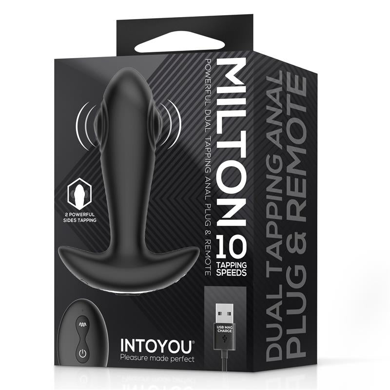 PLUG ANAL CON DOBLE TAPPING Y CONTROL REMOTO