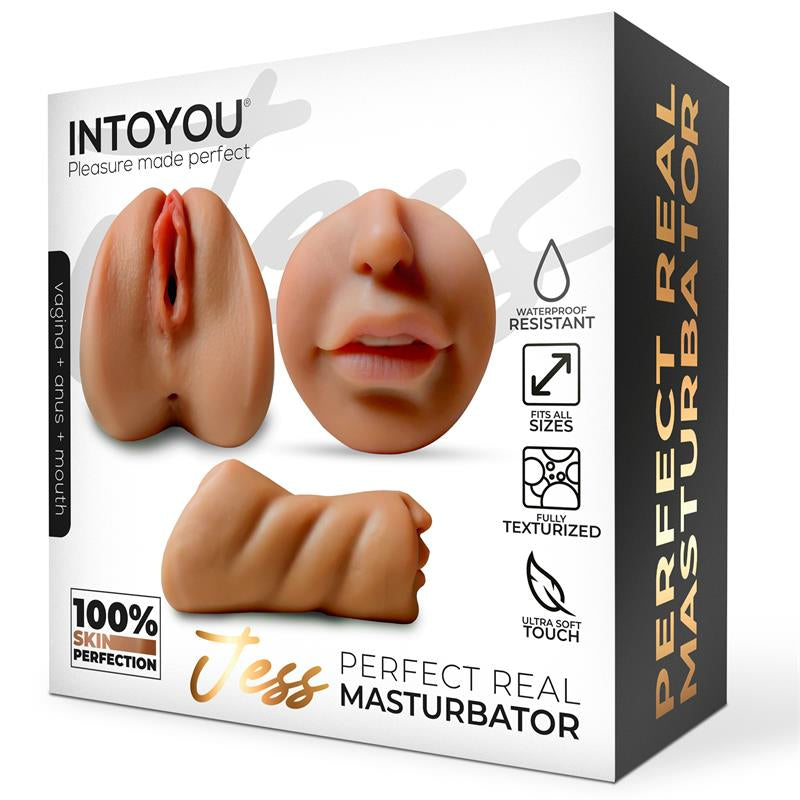 JESS VAGINA, ANO Y BOCA SÚPER REALISTA 650 GR
