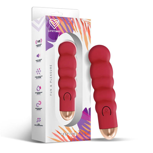 ESTIMULADOR 10 VELOCIDADES RUST RED