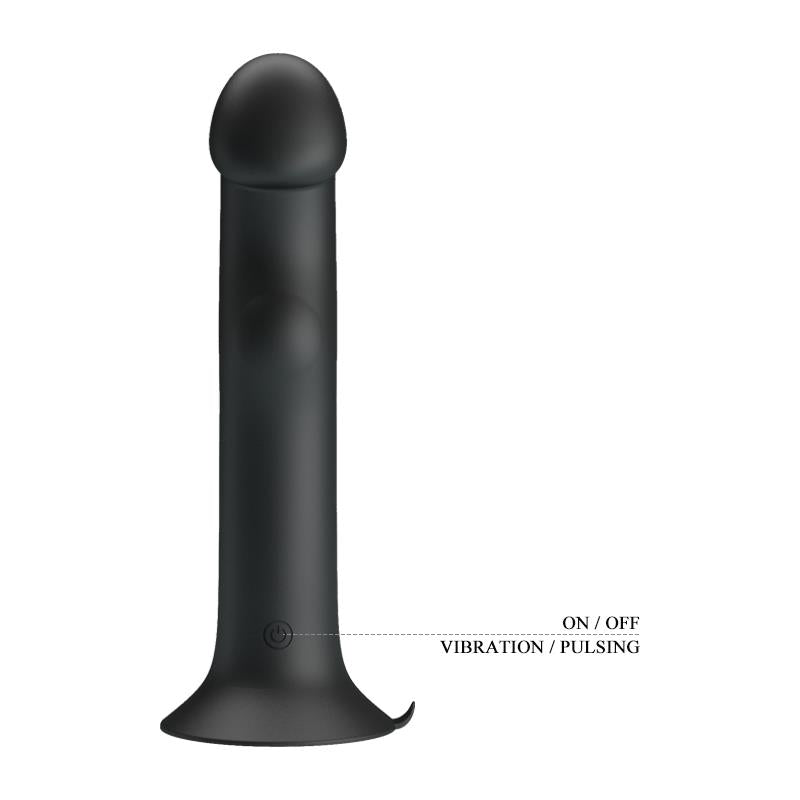 DILDO VIBRACIÓN Y PULSACIÓN