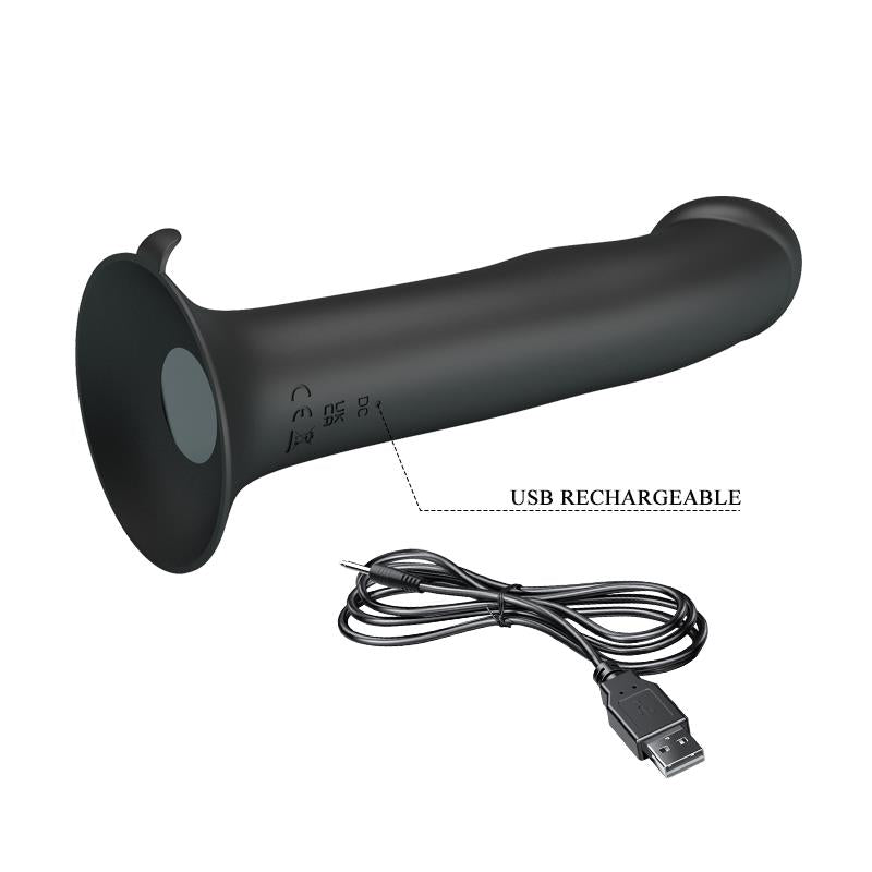 DILDO VIBRACIÓN Y PULSACIÓN