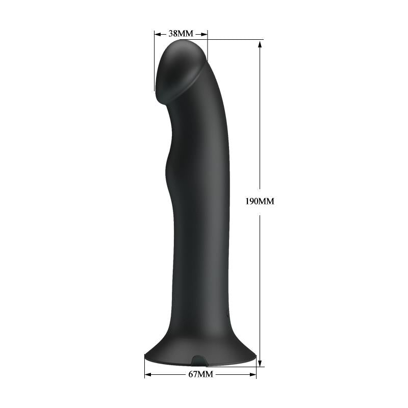 DILDO VIBRACIÓN Y PULSACIÓN