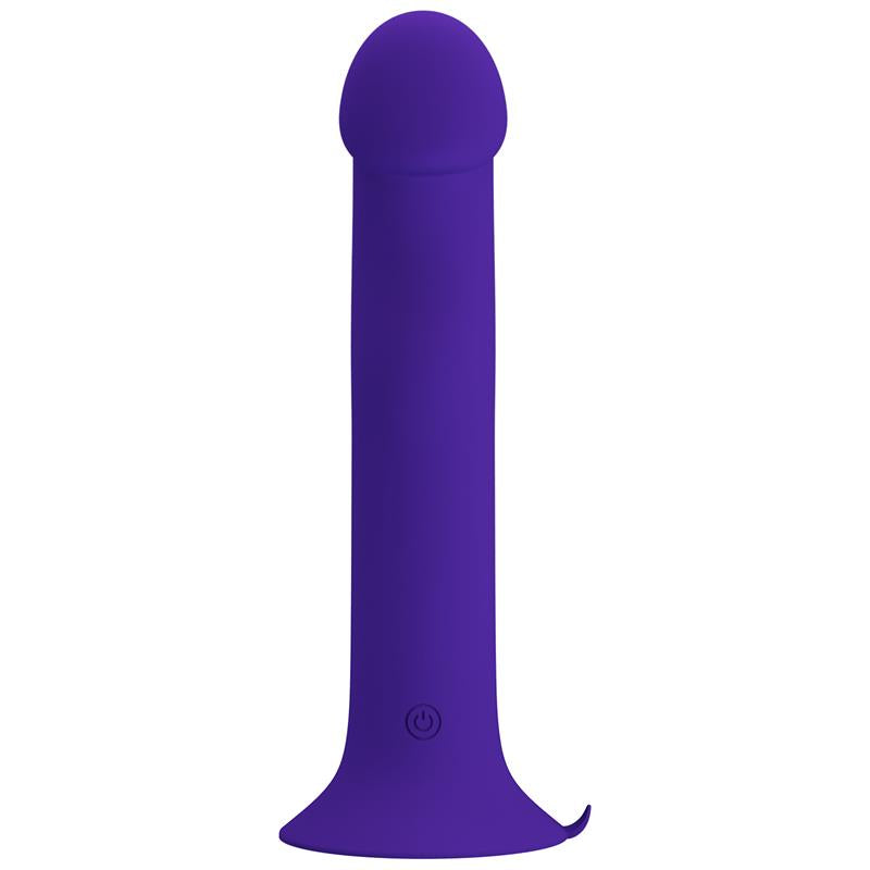 DILDO CON VIBRACIÓN Y PULSACIÓN