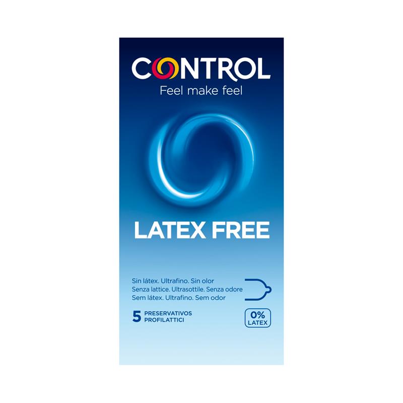 CONTROL LATEX FREE - SIN LÁTEX 5 UDS