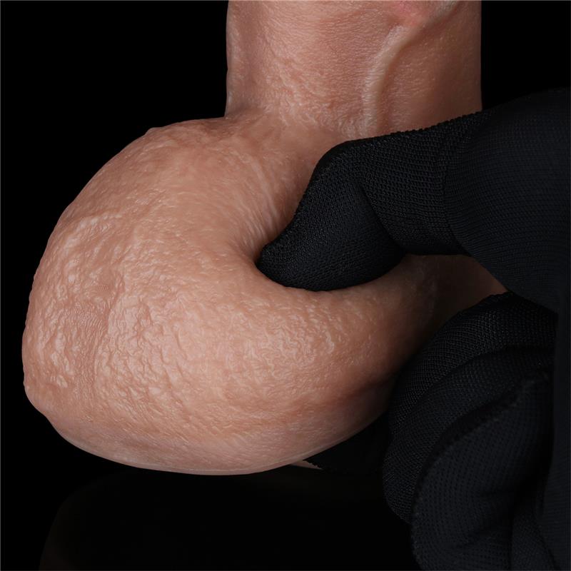 DILDO DUAL LAYER SILICONA 9" 23.5cm