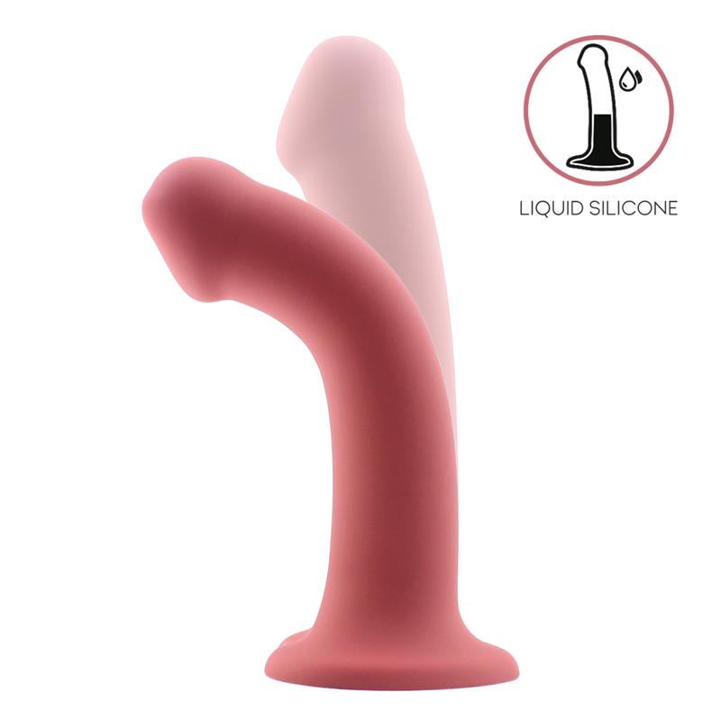 CONSOLADOR SILICONA LÍQUIDA HIPER FLEXIBLE 7" - 18 CM TALLA M BURGUNDY