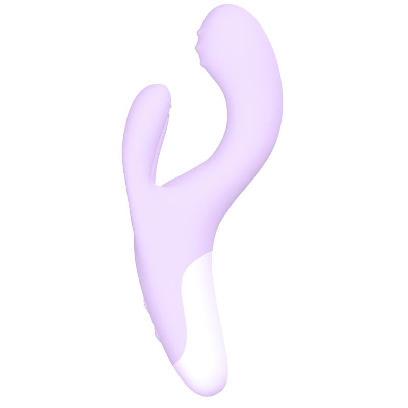 VIBRADOR TRIPLE MOTOR ERGONOMICO USB SILICONA