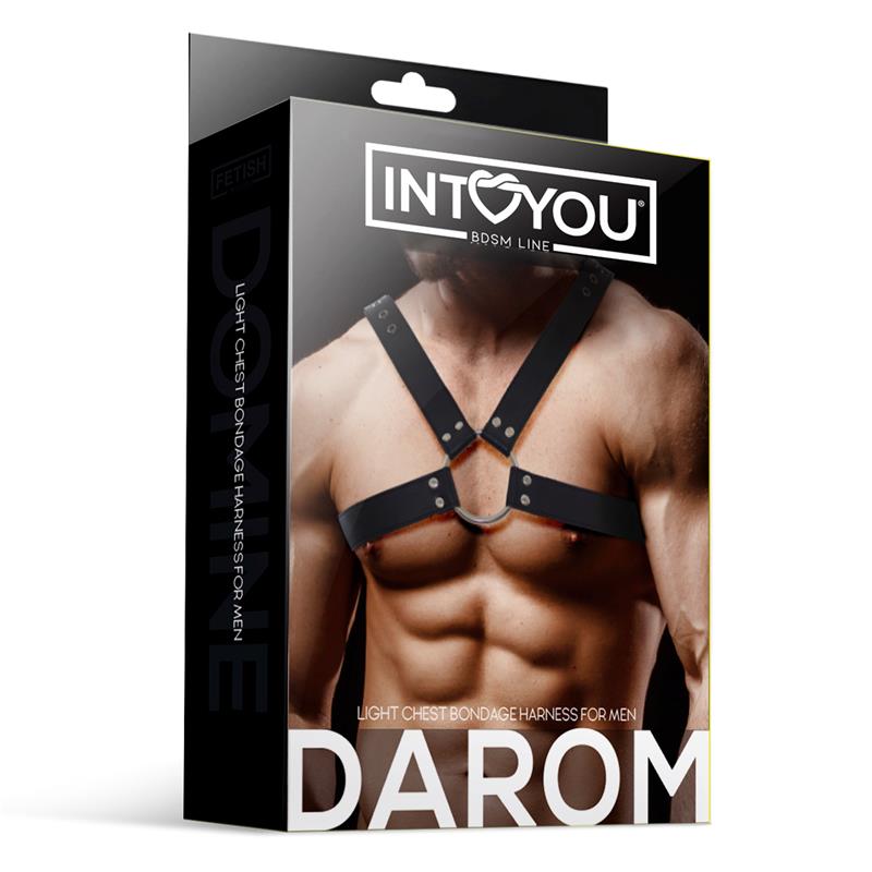 ARNÉS MASCULINO PARA BONDAGE CUERO VEGANO