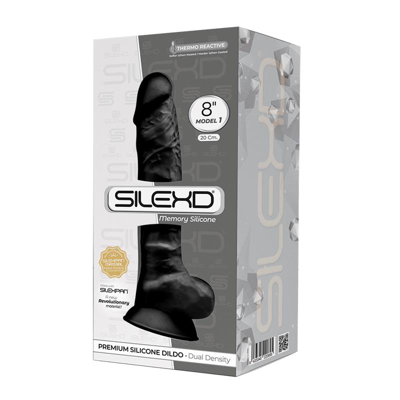CONSOLADOR SILEXD DUAL DENSITY MOD. 1 - 8" NEGRO