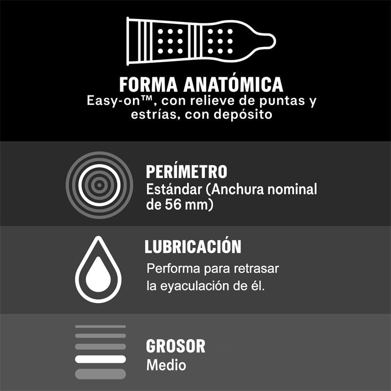 Preservativos Mutual climax durex