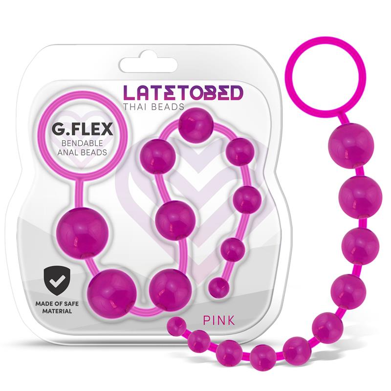 Bolas chinas tailandesas flexibles rosa