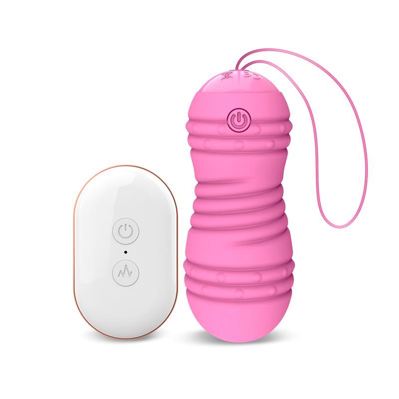 Huevo vibrador con rotacion control remoto