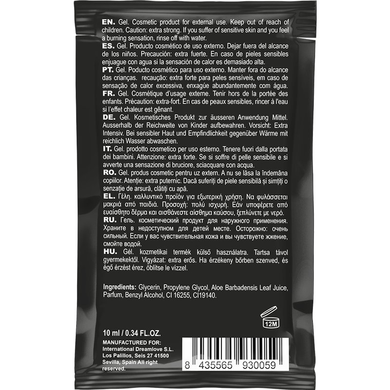 Lubricante retardante para el 10 ML