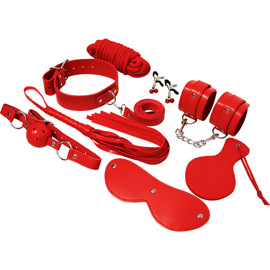 BDSM FETISH KIT SERIE RED