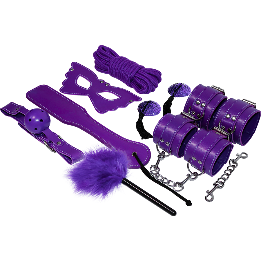 BDSM FETISH KIT SERIE PURPLE