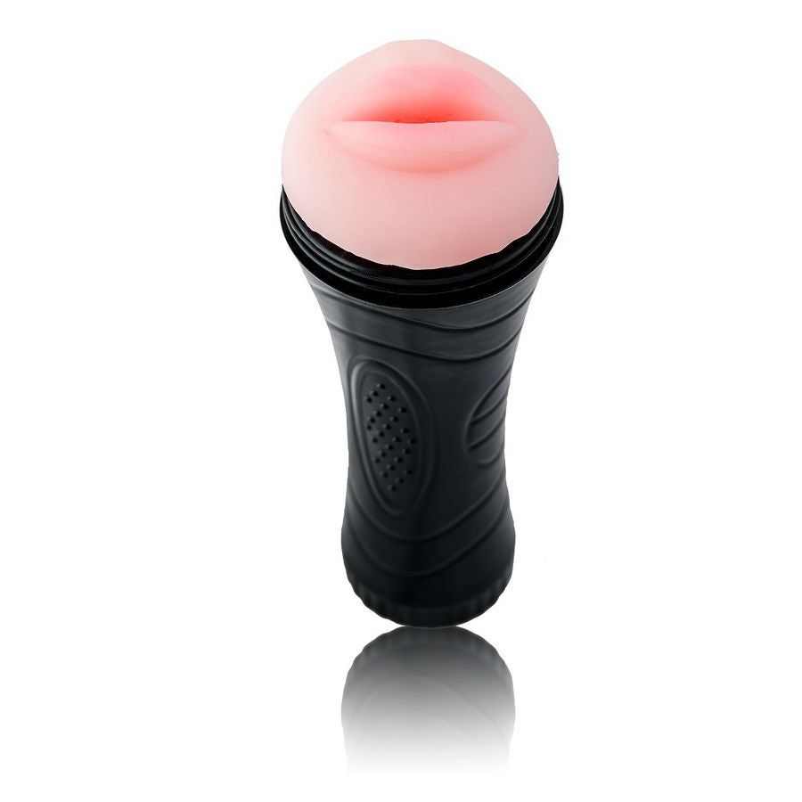 MASTURBADOR BOCA CON VIBRADOR 7 RITMOS