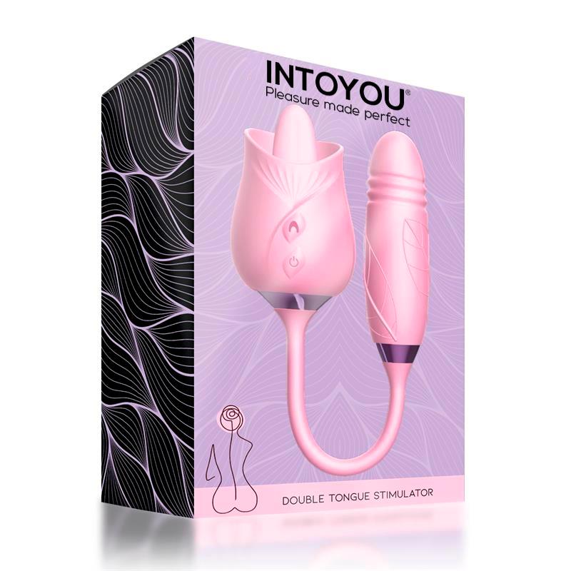 LENGUA ESTIMULADORA CLÍTORIS Y HUEVO CON THRUSTING