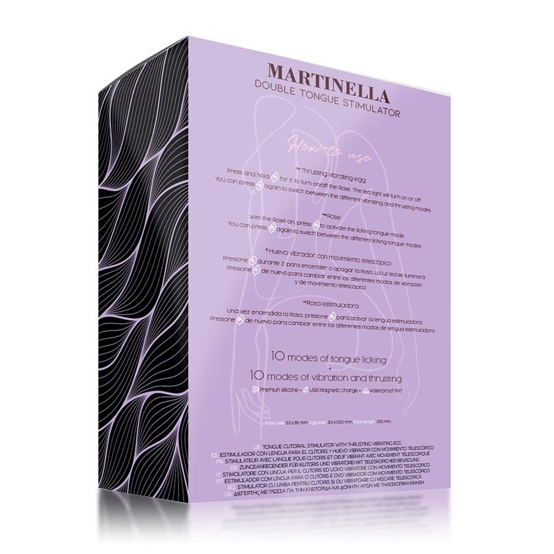 LENGUA ESTIMULADORA CLÍTORIS Y HUEVO CON THRUSTING