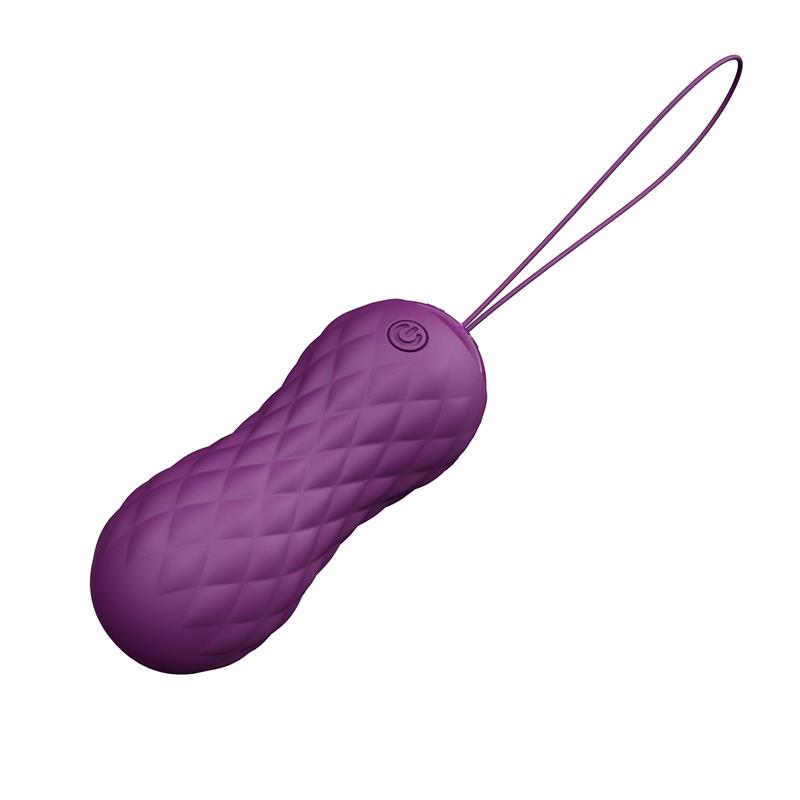 Huevo vibrador con moviemiento wave control remoto USB siliconoa purpura