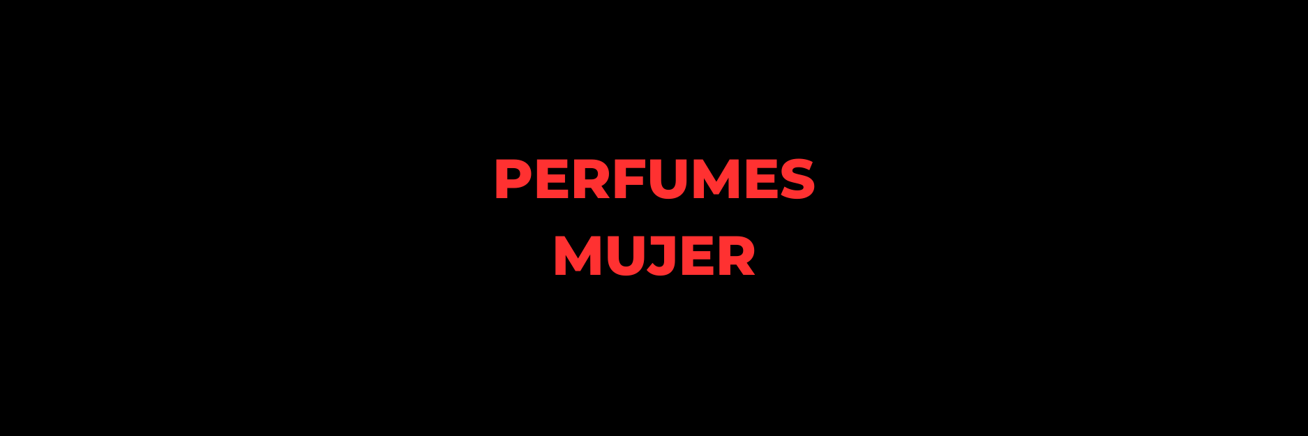 Perfumes mujer
