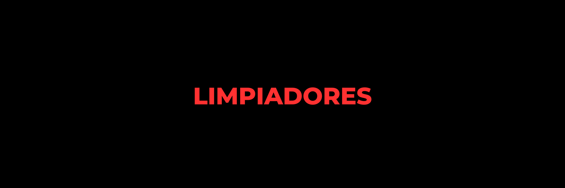 Limpiadores